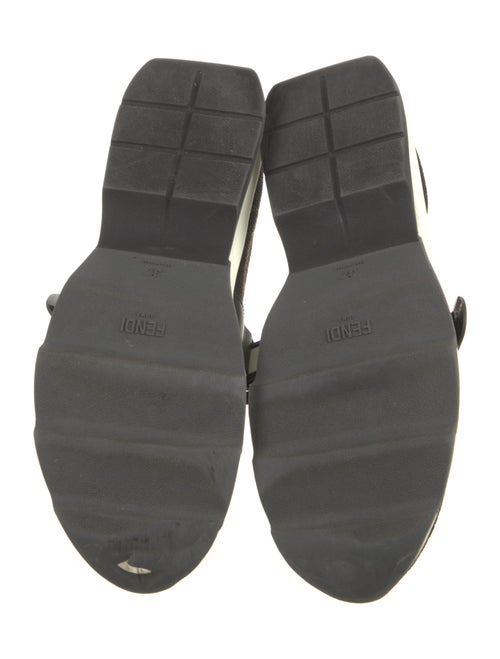 Fendi Zucca FF Logo Animal Print Sock Sneakers