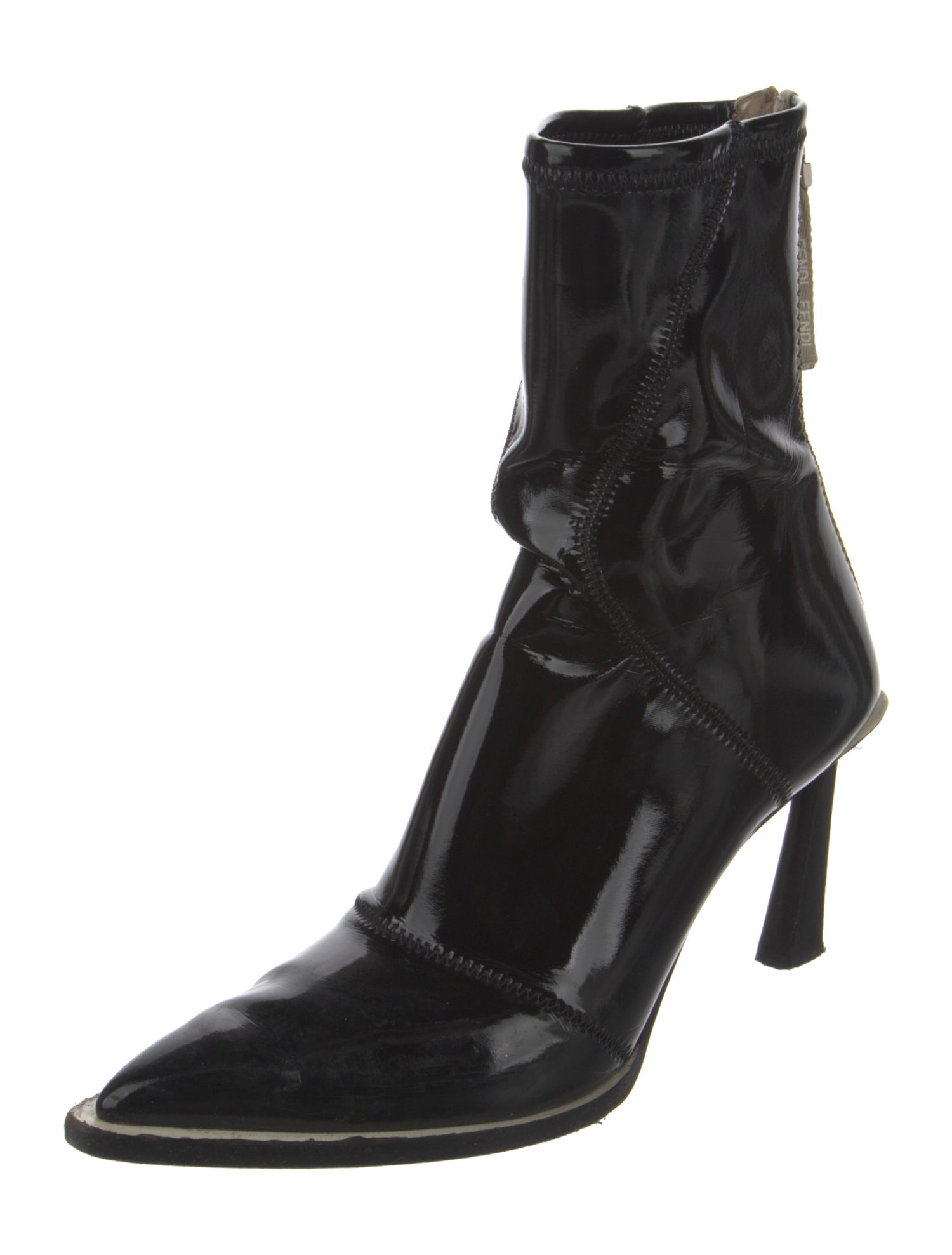 Fendi Patent Leather Boots