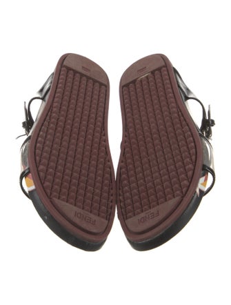 Fendi Patent Leather Slides