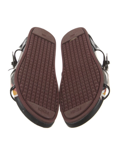 Fendi Patent Leather Slides