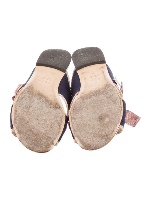 Fendi Bow Accents Slides