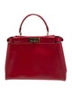 Fendi Leather Peekaboo Medium