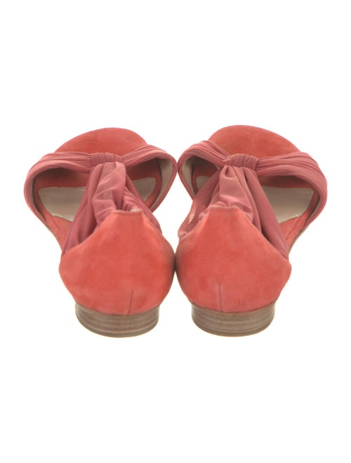 Fendi Suede Ballet Flats