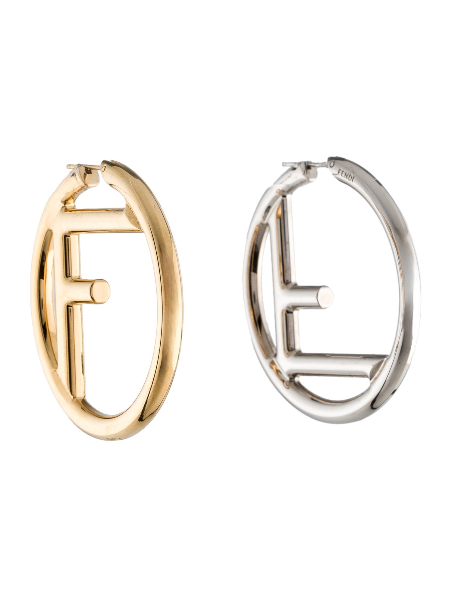 Fendi F is Fendi Hoop Earrings