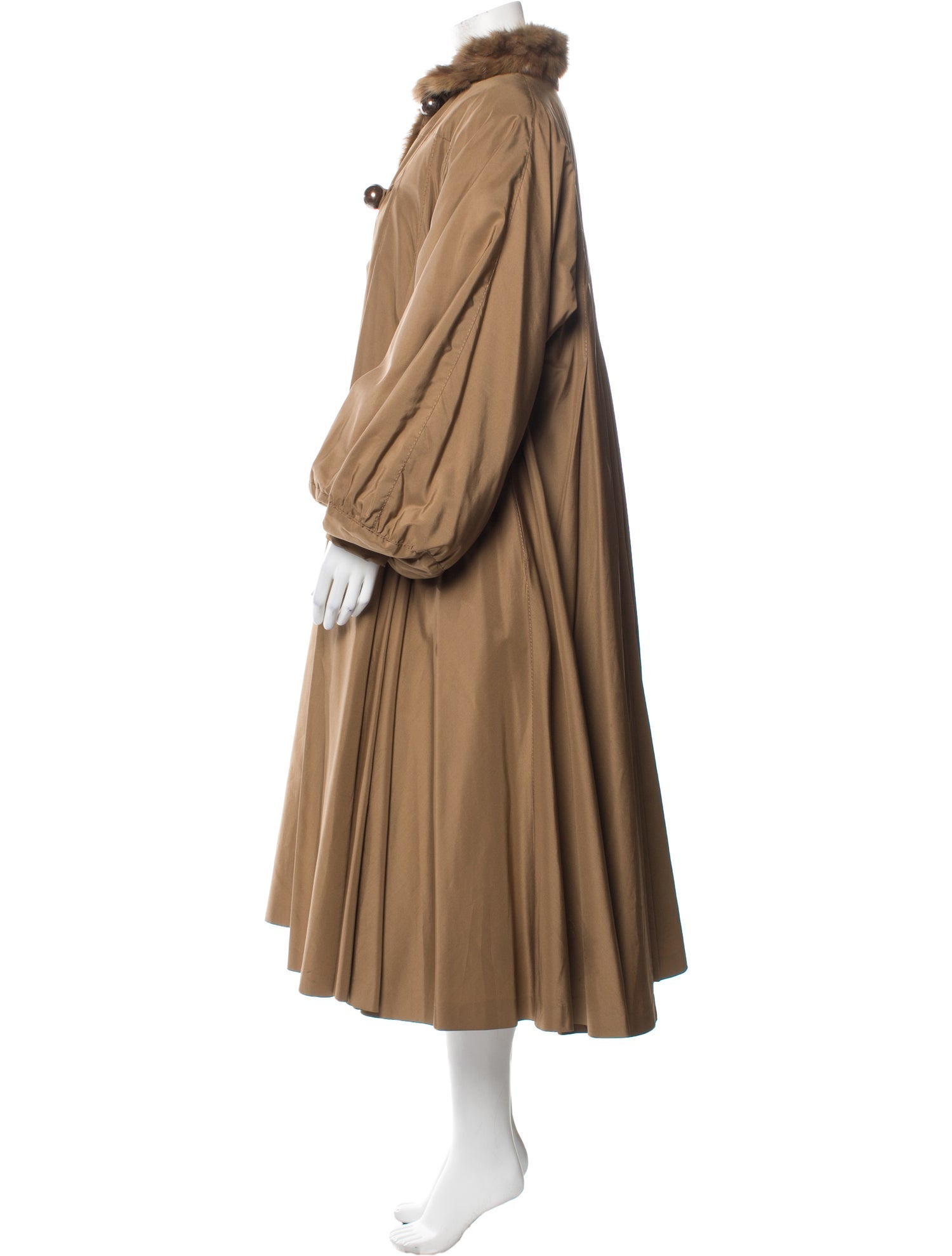 Fendi Vintage Late 1970's - Early 1980's Fur Coat w/ Tags