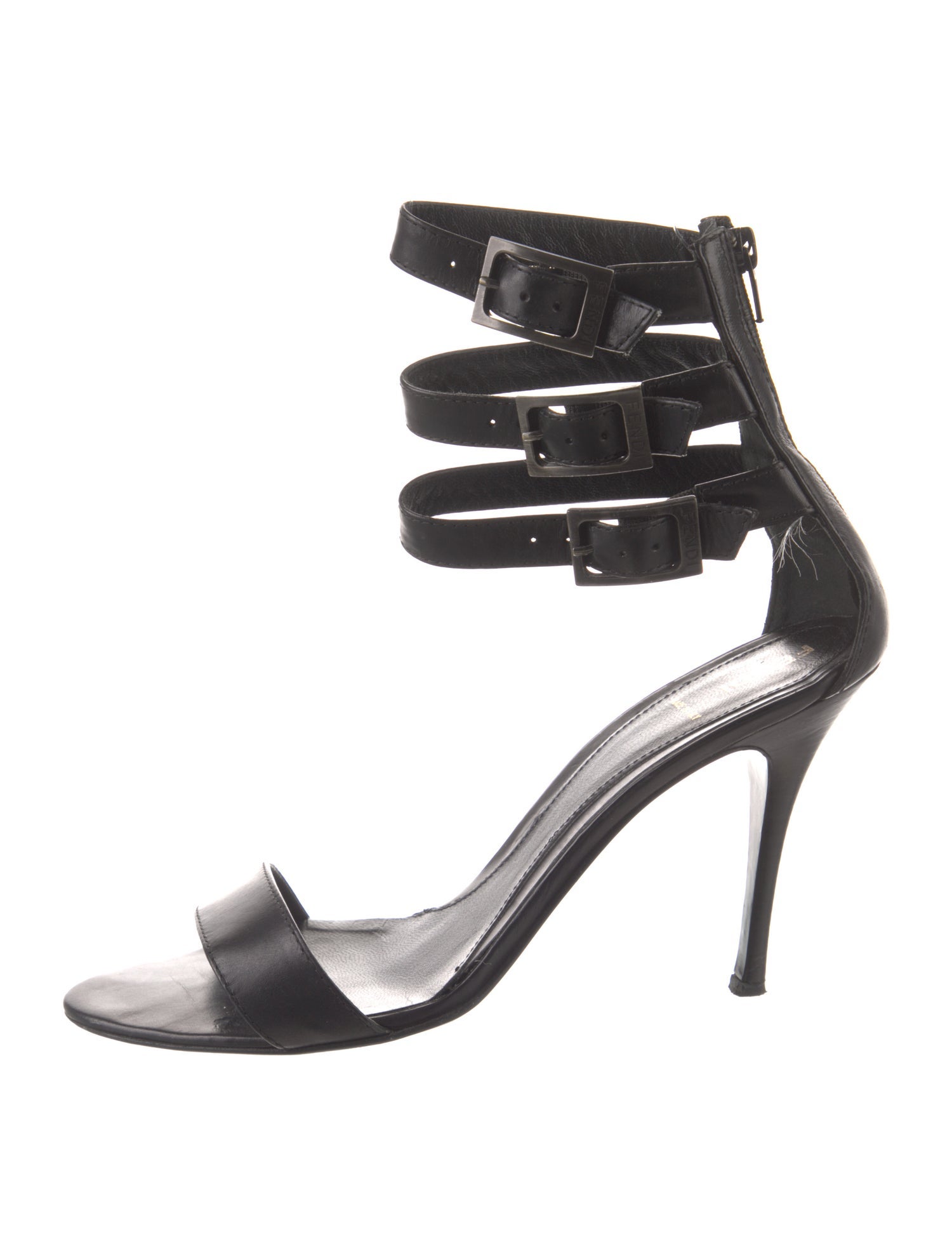 Fendi Leather Sandals