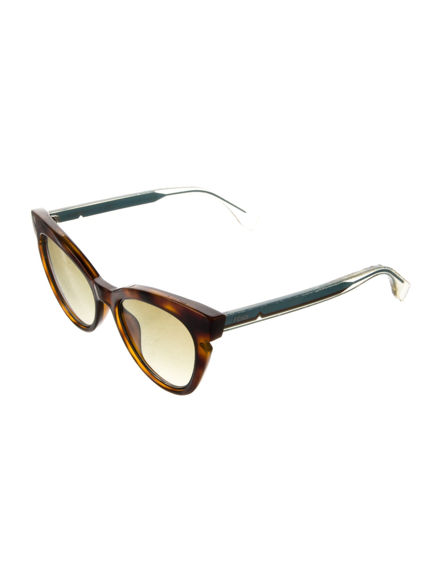 Fendi Cat-Eye Tinted Sunglasses