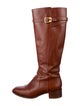 Fendi Leather Riding Boots