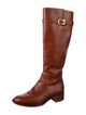 Fendi Leather Riding Boots