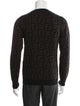 Fendi Virgin Wool Printed Pullover