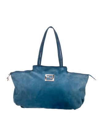 Fendi Suede Shoulder Bag