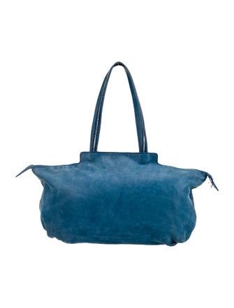 Fendi Suede Shoulder Bag