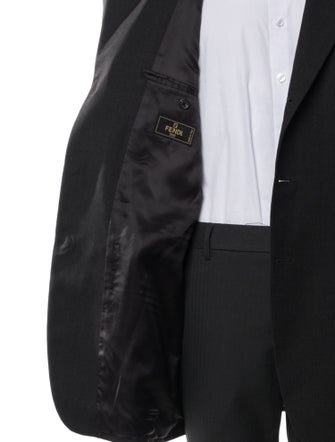 Fendi Monsters Motif Virgin Wool Blazer