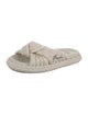 Fendi Embroidered Accent Espadrilles