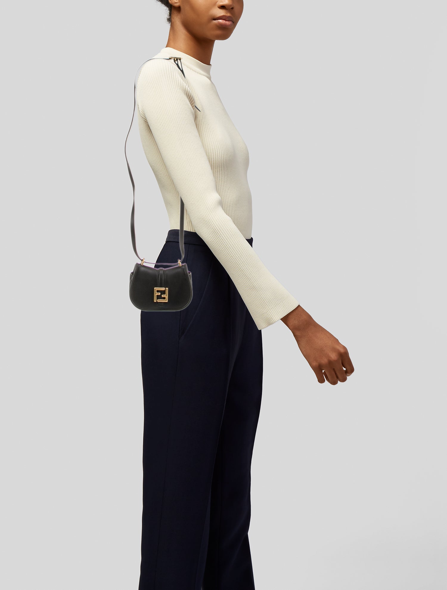 Fendi Leather Crossbody Bag