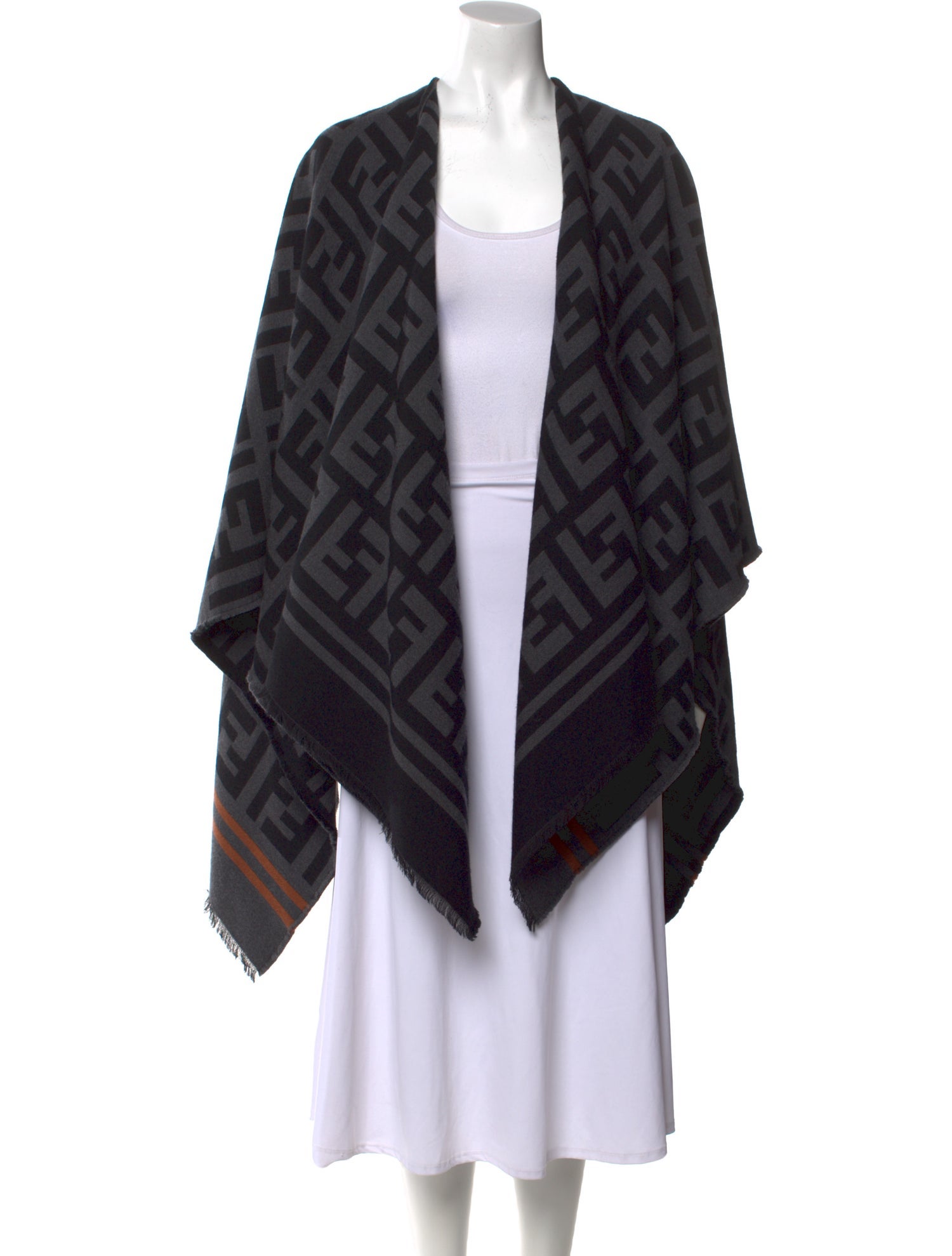 Fendi Wool Animal Print Sweater