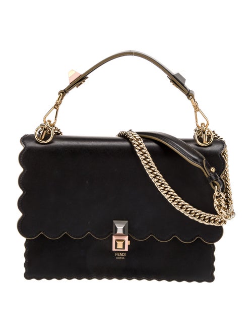 Fendi Leather Kan I Medium