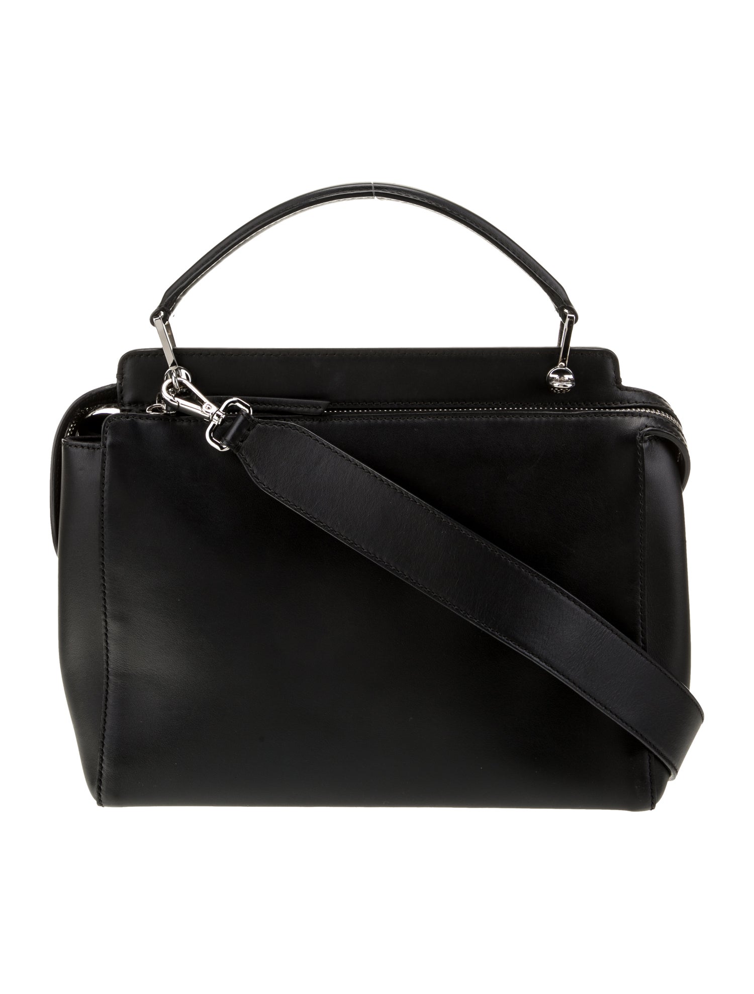 Fendi Leather Top Handle Bag
