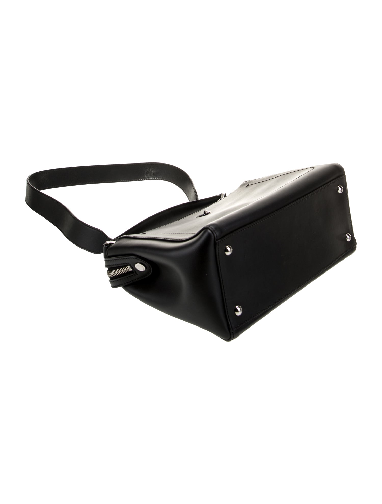 Fendi Leather Top Handle Bag