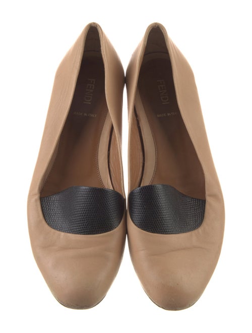 Fendi Leather Loafers