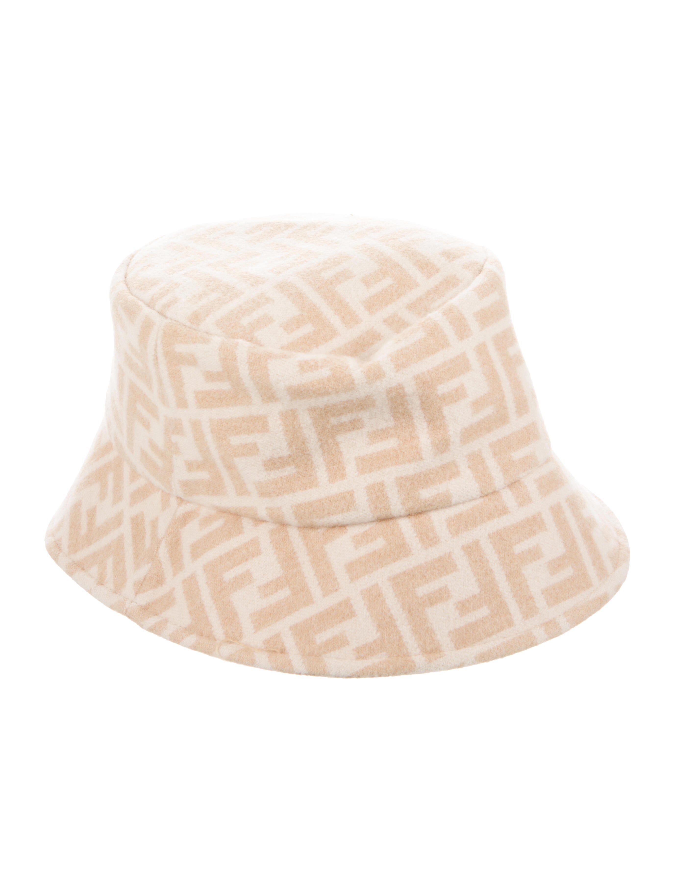 Fendi Wool Zucca FF Bucket Hat