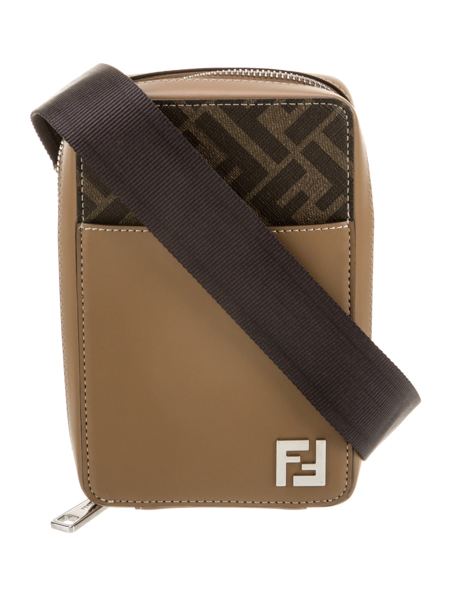 Fendi Zucca FF Messenger Bag 2023