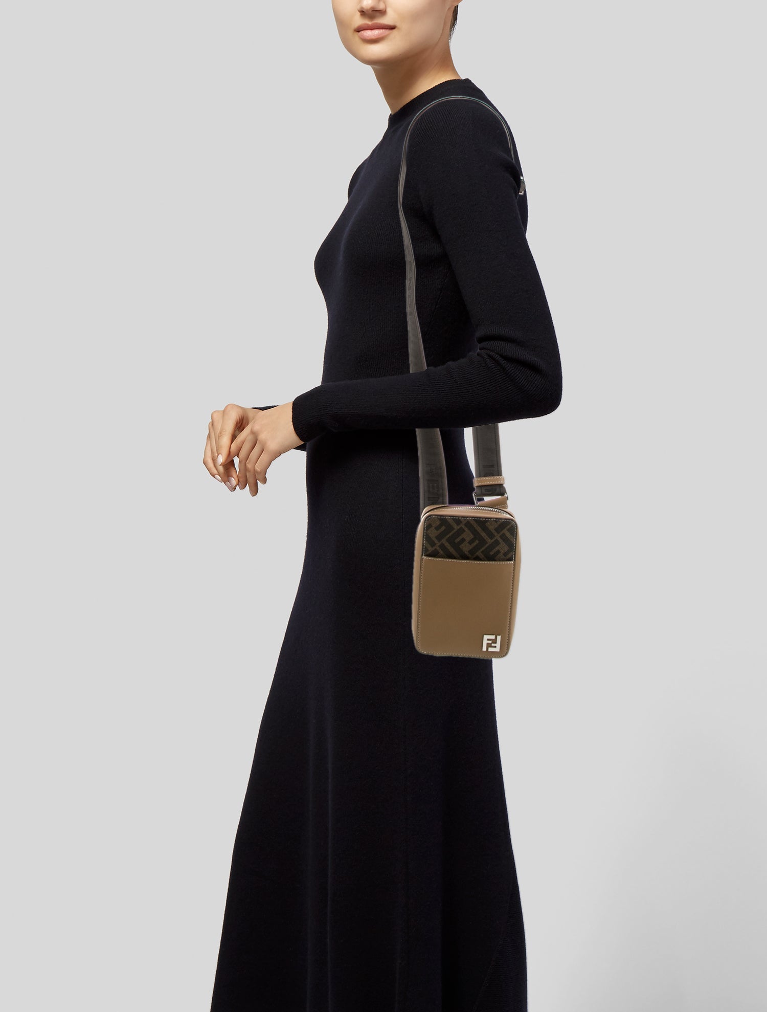 Fendi Zucca FF Messenger Bag 2023