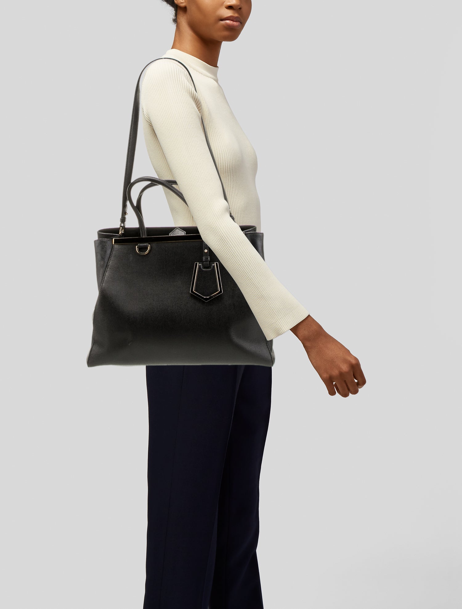 Fendi Leather 2Jours Medium