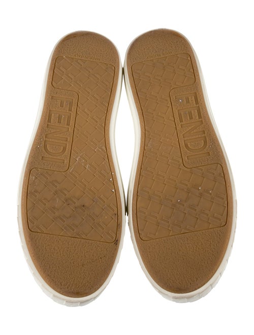 Fendi Zucca FF Logo Canvas Sneakers