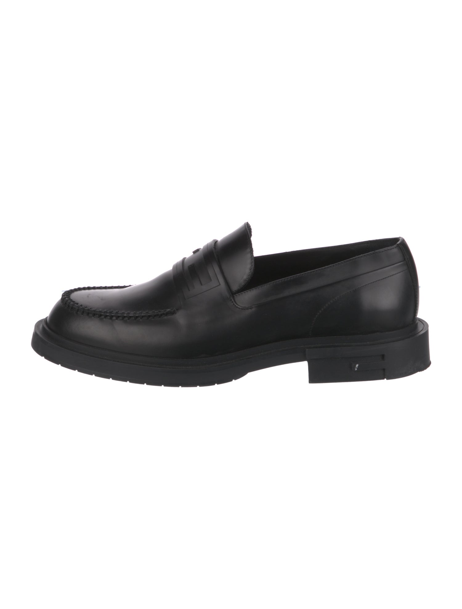 Fendi Leather Loafers