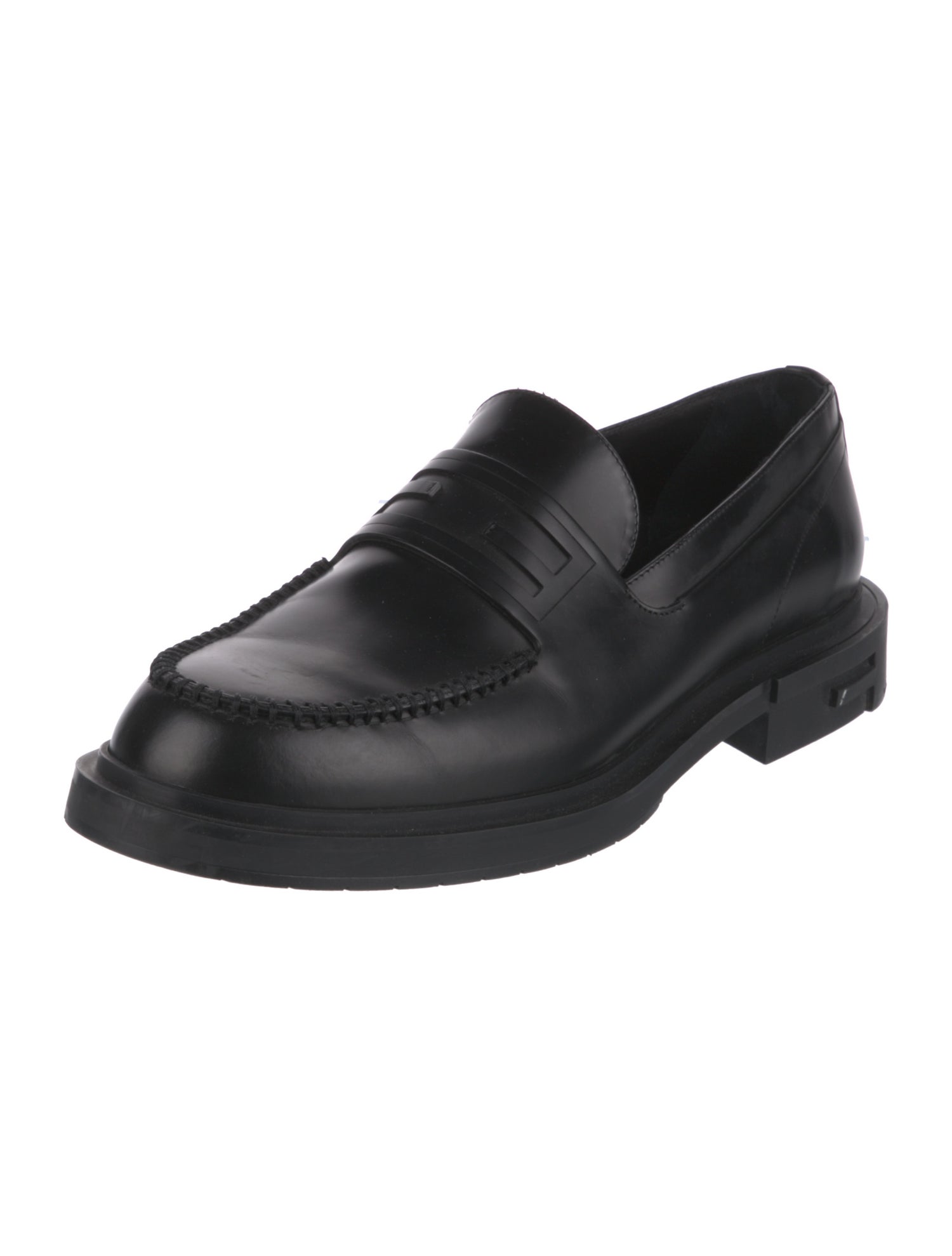 Fendi Leather Loafers
