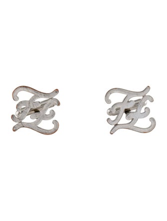 Fendi Karligraphy Cufflinks