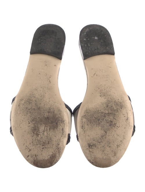 Fendi Canvas Printed Slides