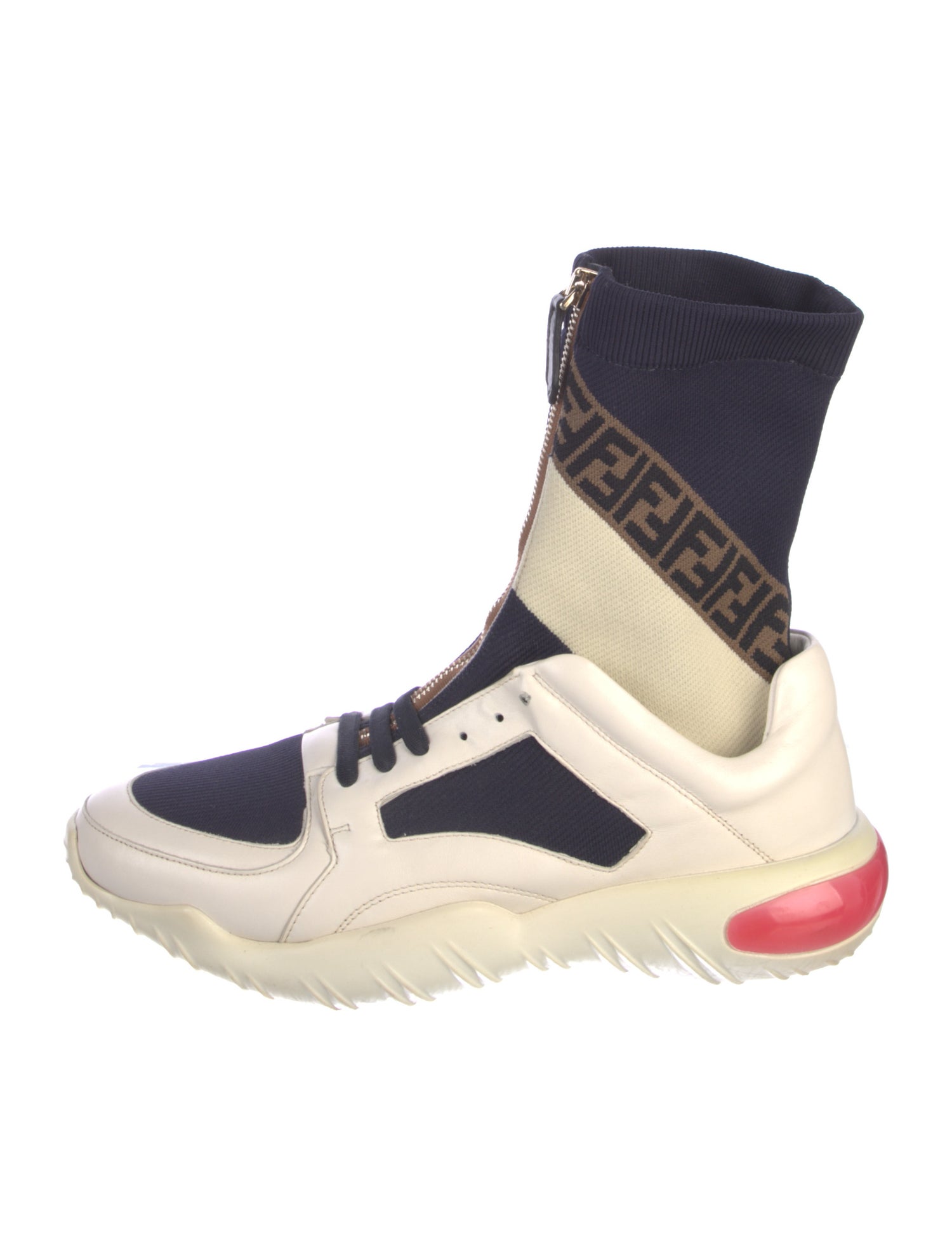Fendi x Fila Mania Sock Sneakers