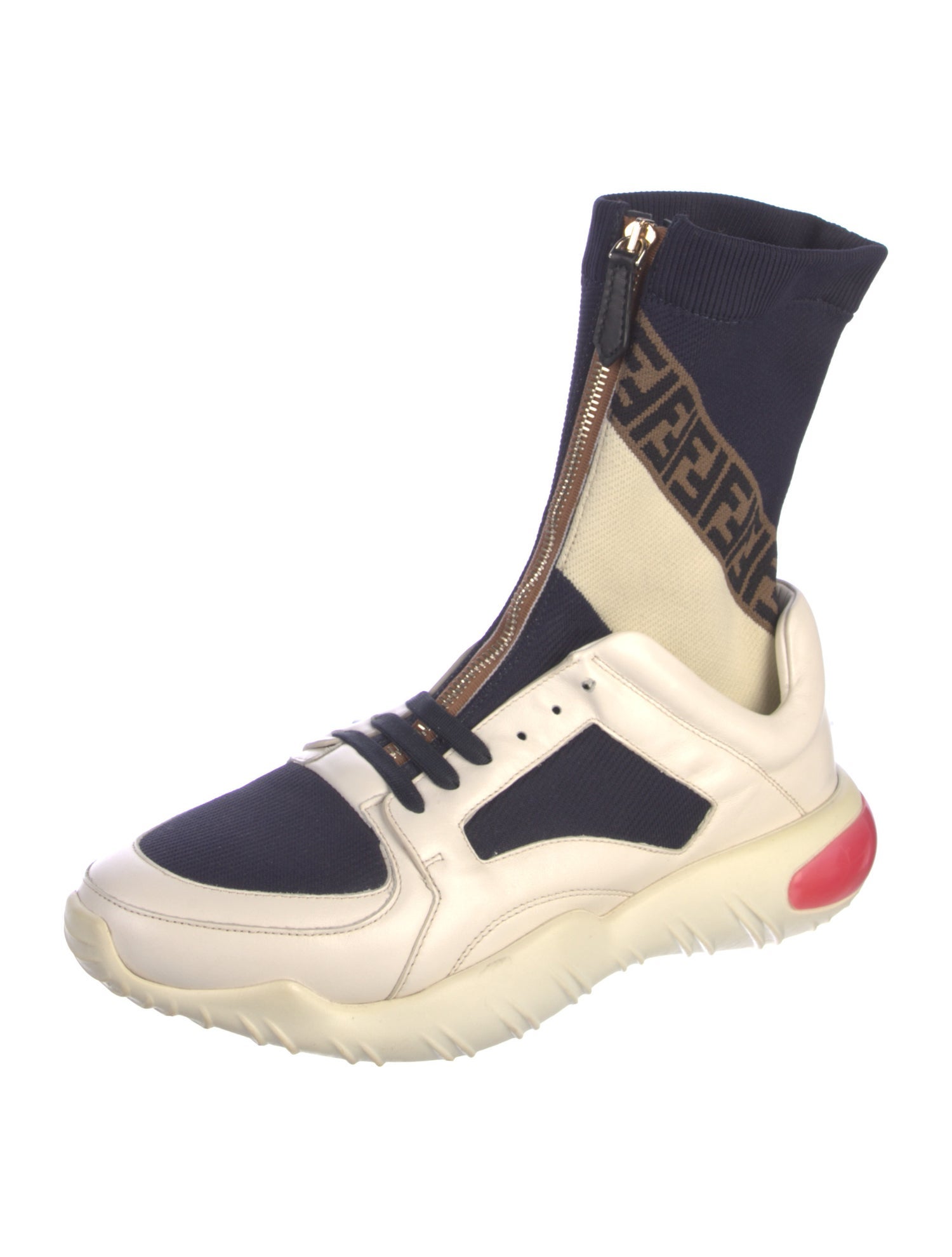 Fendi x Fila Mania Sock Sneakers
