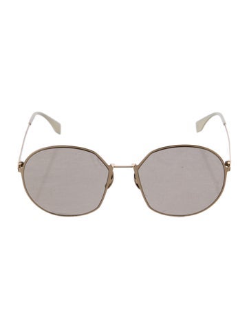 Fendi Sunglasses Round Tinted