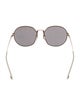 Fendi Round Tinted Sunglasses