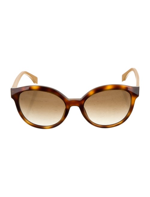 Fendi Round Gradient Sunglasses