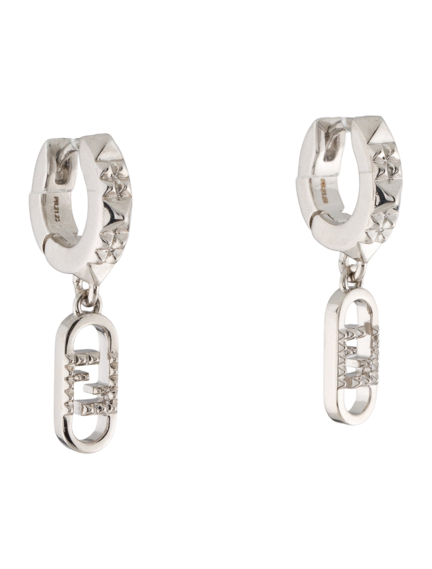 Fendi O'Lock Drop Earrings