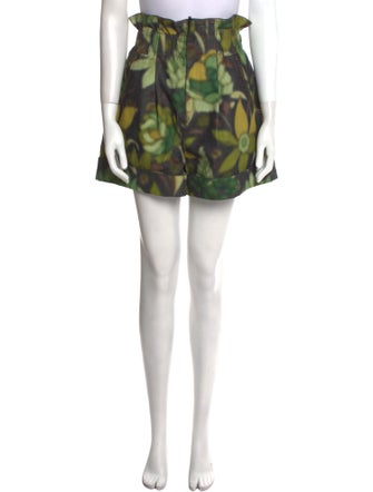 Fendi Printed Mini Shorts