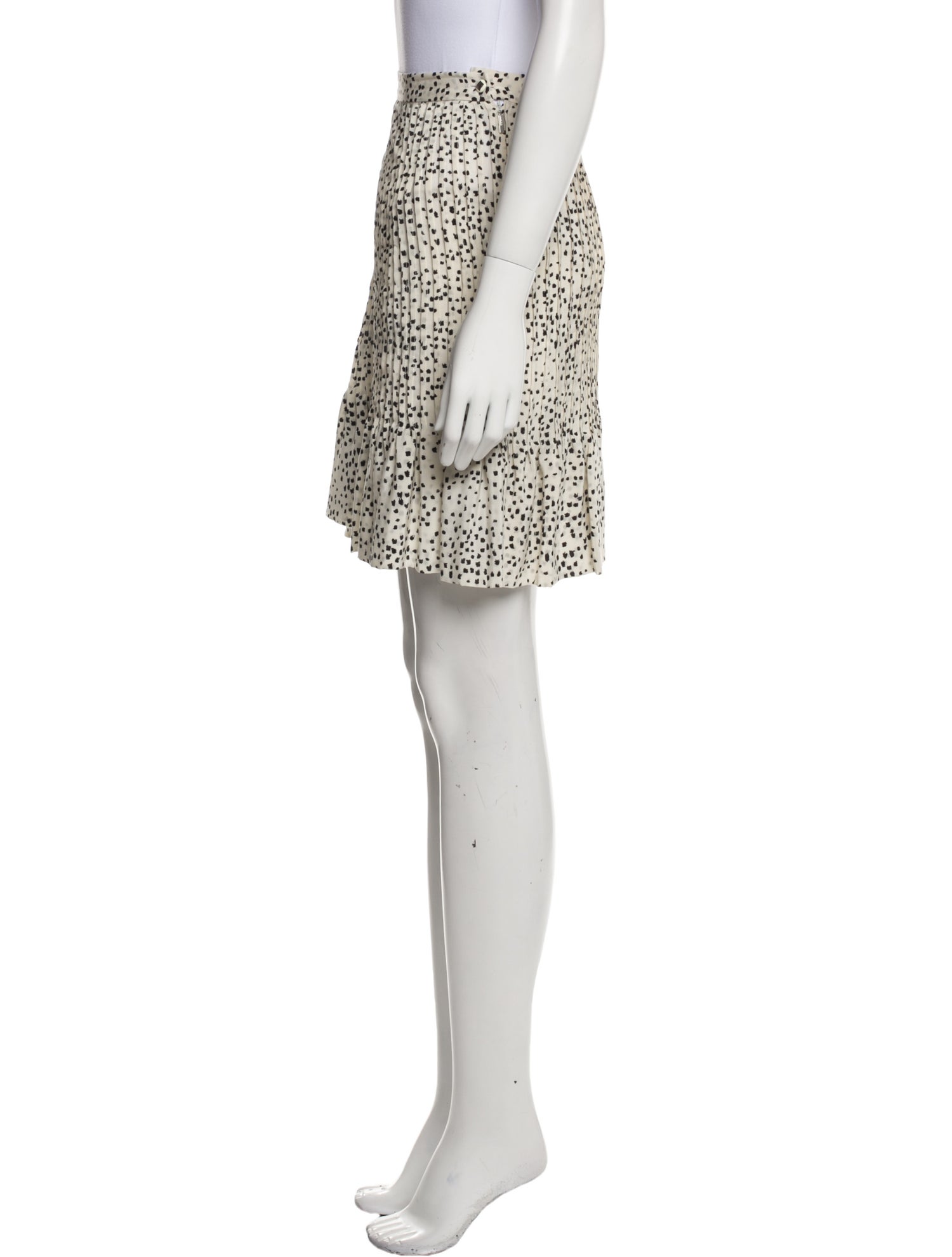 Fendi Silk Mini Skirt