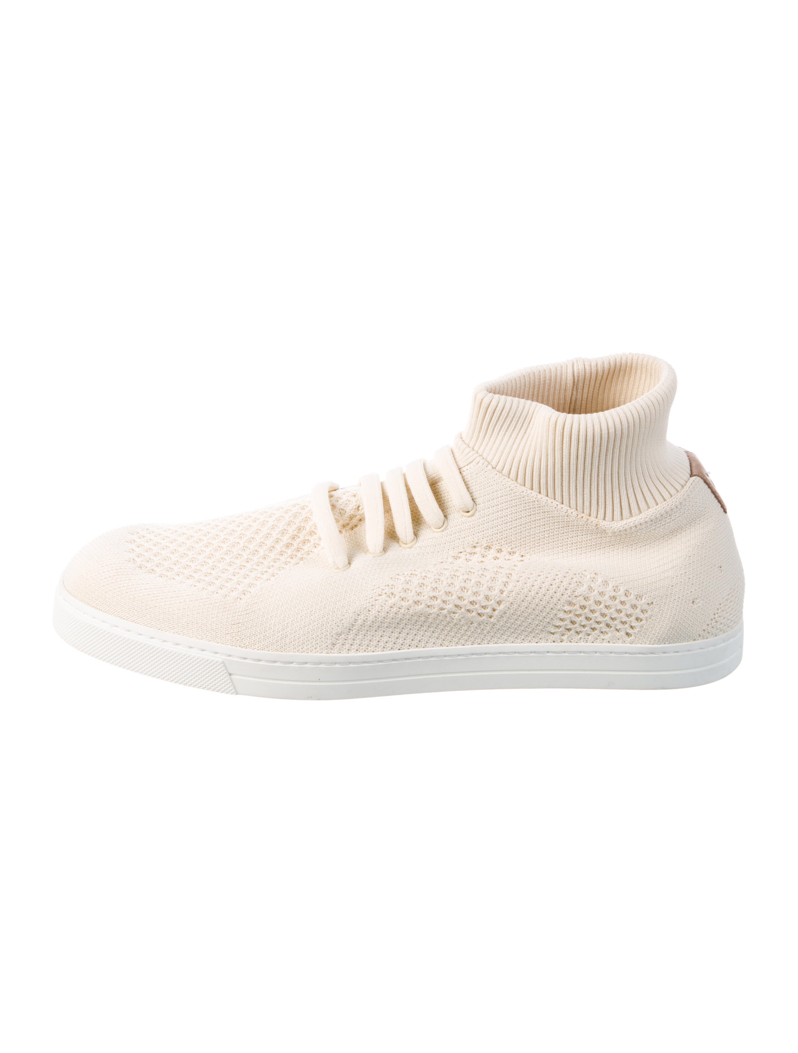 Maison Martin Margiela Metallic Future High-Top Sneakers