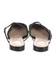 Fendi Mesh Embroidered Accent Mules