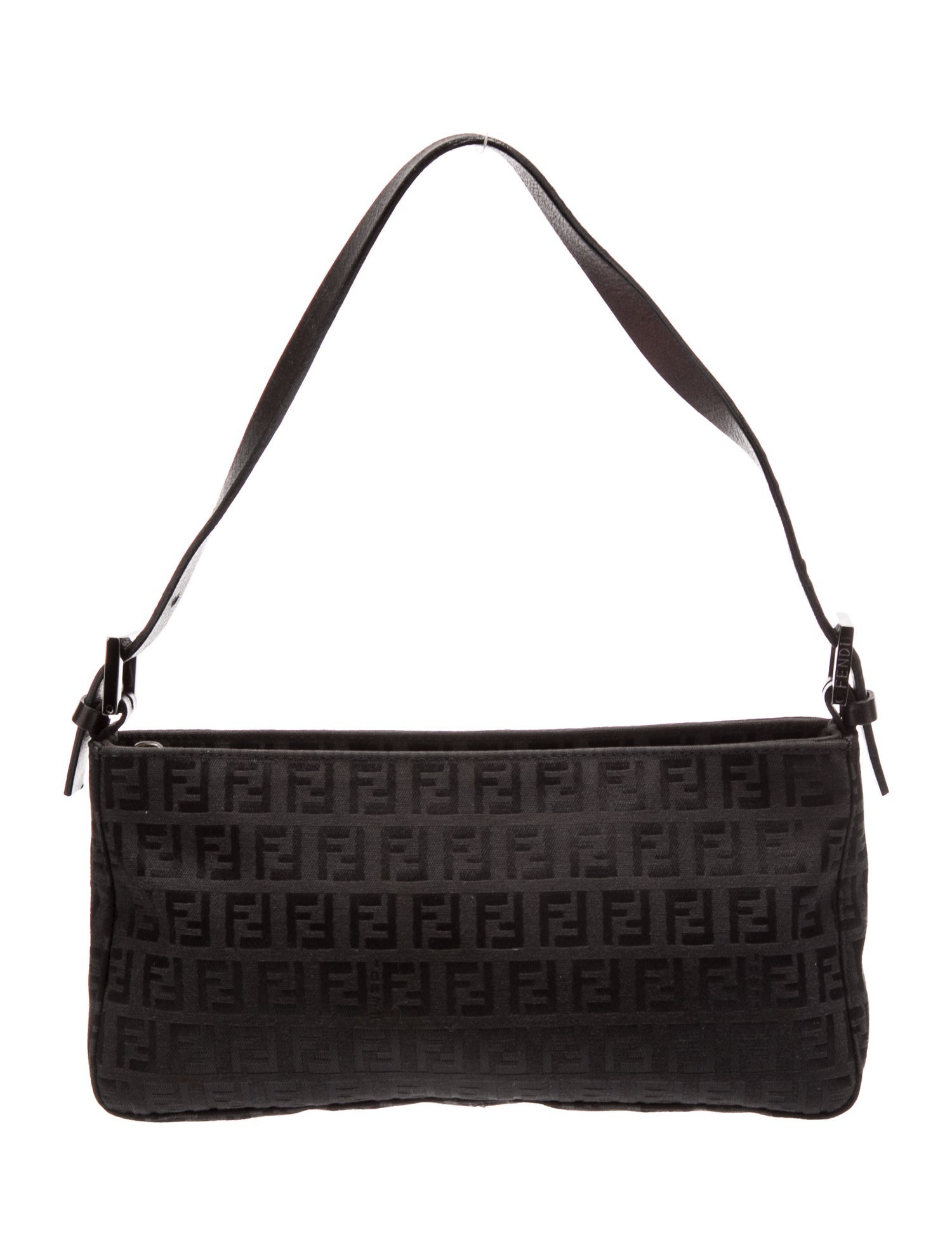 Fendi Zucchino FF Pochette Vintage