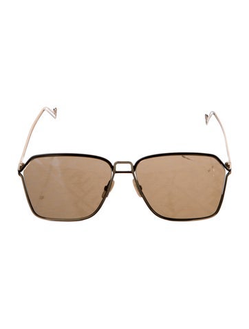 Fendi Sunglasses Zucca FF Logo Square