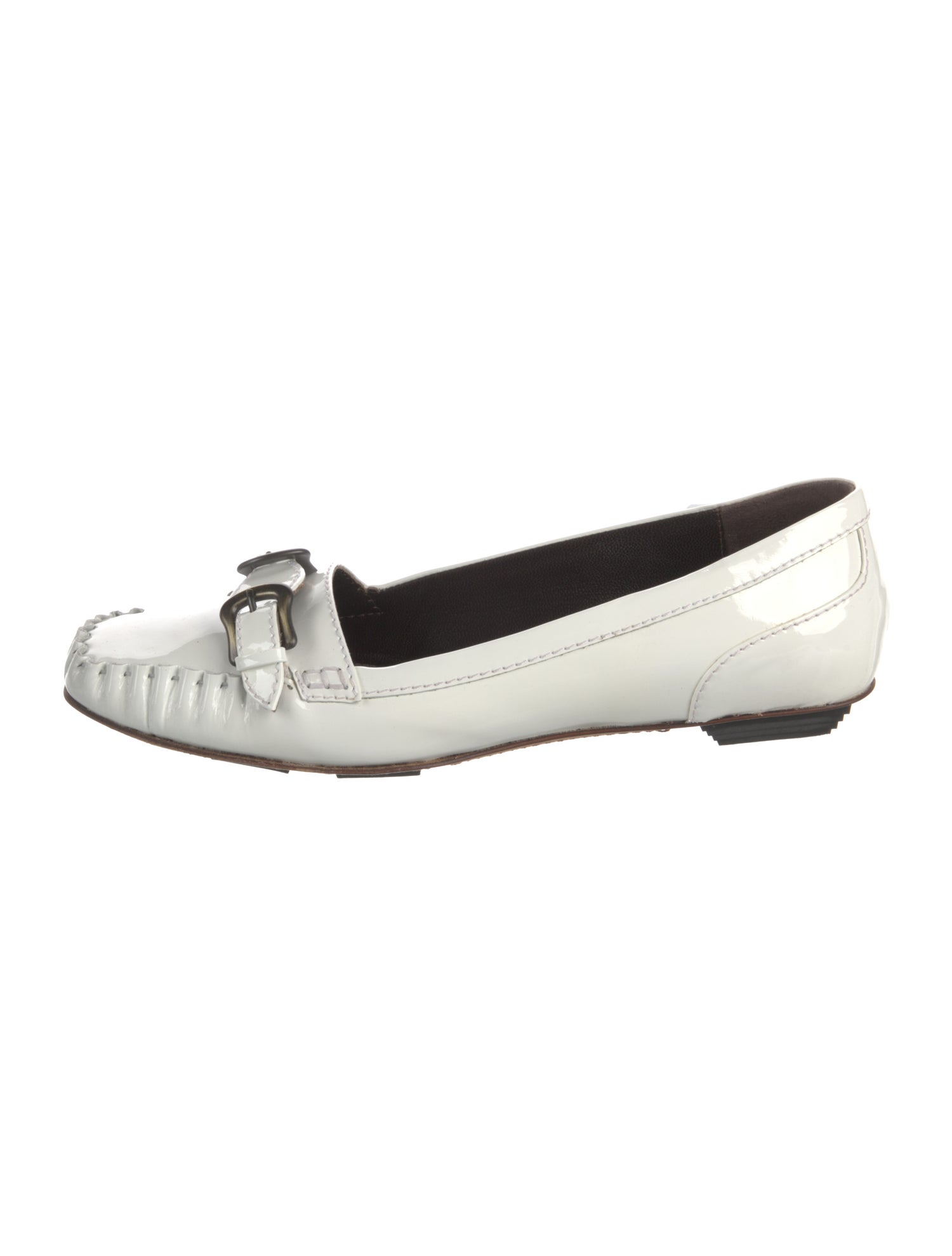 Fendi Patent Leather Ballet Flats
