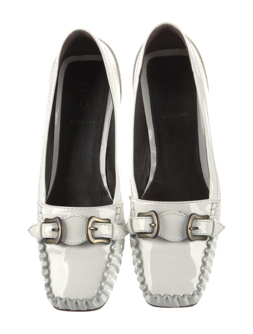 Fendi Patent Leather Ballet Flats
