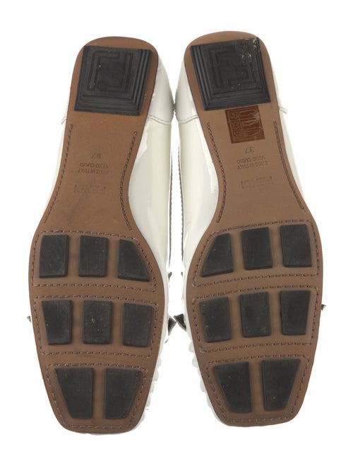 Fendi Patent Leather Ballet Flats