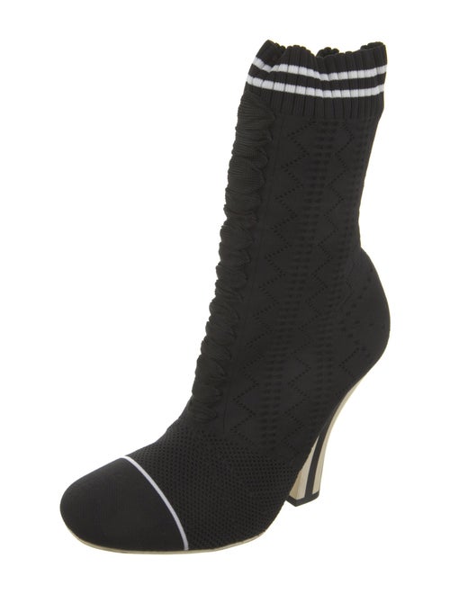 Fendi Striped Sock Boots