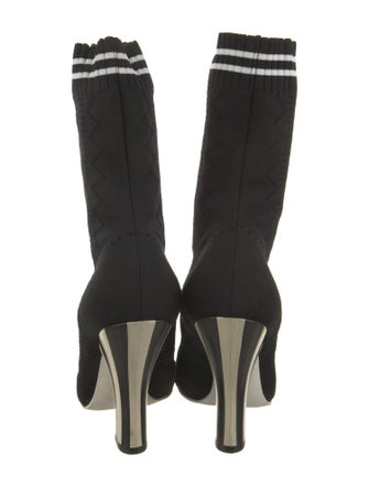 Fendi Striped Sock Boots